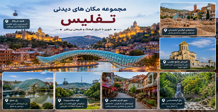 معرفی مکان های دیدنی تفلیس